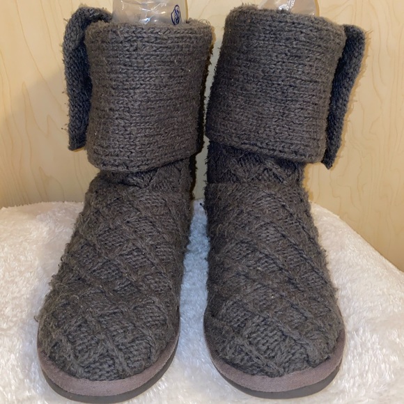 UGG Australia Lattice Cardy Charcoal Grey Women's Boots - Picture 3 of 6